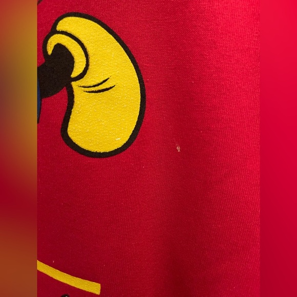 Mickey Mouse Vintage Paper Tag Rare Disney USA 2X Plus Red Womens Shirt Resort - Picture 9 of 15